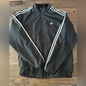 Men’s Adidas Black Windbreaker